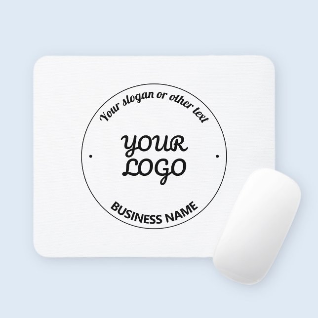Din Logotyp med Editable Slogan & Business Namn Musmatta (Skapare uppladdad)