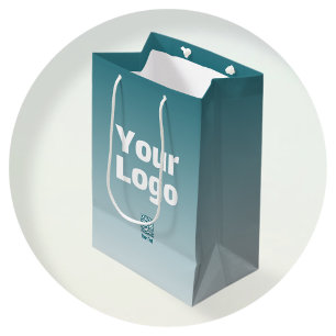 Din logotyp med redigerbar QR-kod och gradient Omb