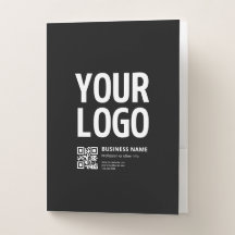 Din logotyp med redigerbar QR-kod & text