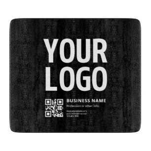 Din logotyp med redigerbar QR-kod & text