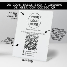 Din Logotyp - minimalistisk modern QR-kod
