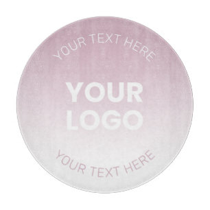 Din Logotyp   Modern Dusty Rosa & White Ombre