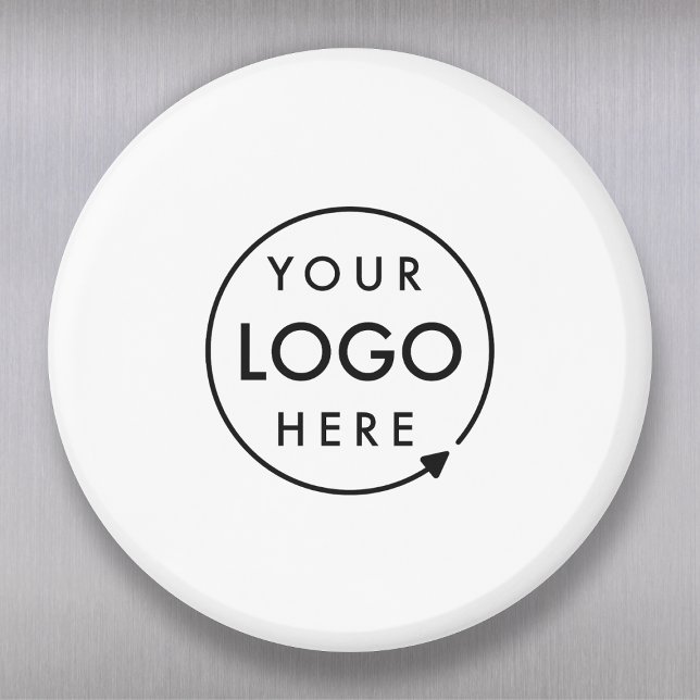 Din Logotyp | Modern minimalistisk affärsverksamhe Magnet (Skapare uppladdad)