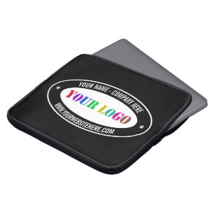 Din Logotyp Namn PR-Personlig Färg Laptop Fodral
