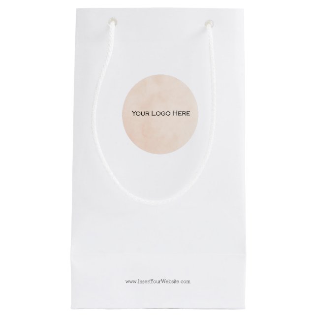 Din Logotyp Papper presentsäck (Framsidan)