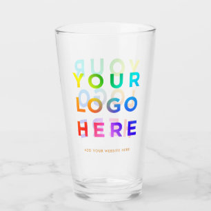 Din Logotyp Personlig Beer-glasögon 16oz valfritt Glaskopp