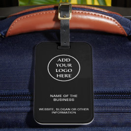 Din Logotyp Professionell Business Company Bagagebricka