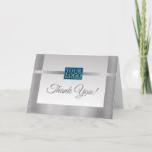 Din Logotyp, QR-kod, Business Namn, Message, Silve