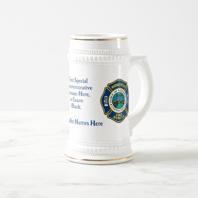 Din logotyp + speciell meddelande mugg (Framsida höger)