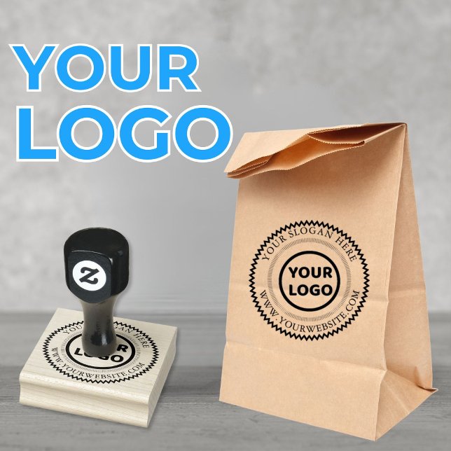 Din Logotyp Stämpel (Your Business Logo Rubber Stamp.)
