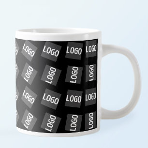 Din Logotyp   Unik Logotyp, design eller Mönster Jumbo Mugg