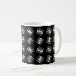 Din Logotyp | Unik Logotyp, design eller Mönster Kaffemugg