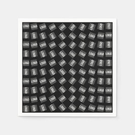 Din Logotyp | Unik Logotyp, design eller Mönster Pappersservett