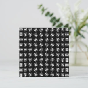 Din Logotyp Unik Logotyp, design eller Mönster Tack Kort
