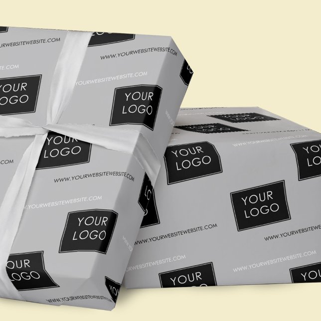 Din Logotyp webbplats Business Company Packaging W Presentpapper (Skapare uppladdad)