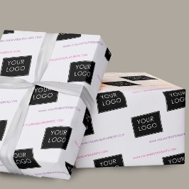 Din Logotyp webbplats Business Company Packaging W Presentpapper