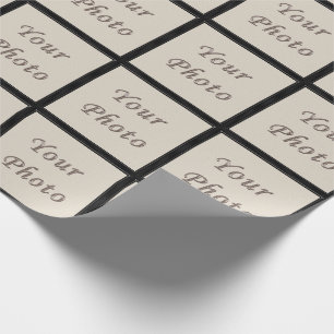 Din LOGOTYPgåva som slår in papper Presentpapper