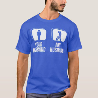 Din make Min make Hustru Karate rolig T Shirt
