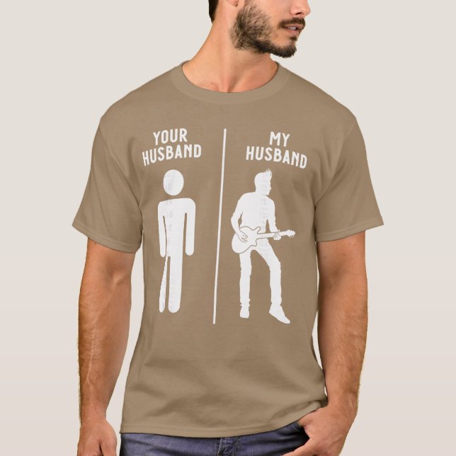 Din Make Min Make Klassisk Musik Gitarrband  T Shirt (Framsida)