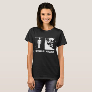 Din make mitt makeberg som cyklar stolt t shirt