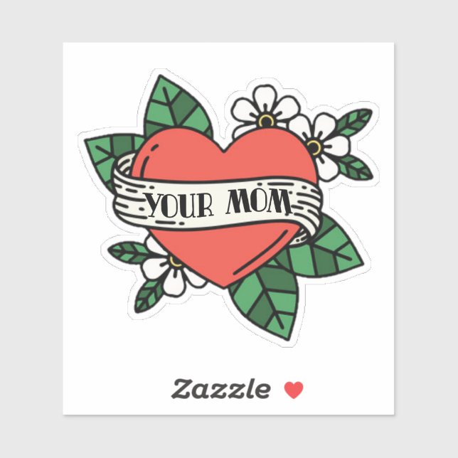 Din Mamma Klistermärken (Ark)