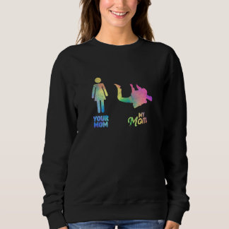 Din Mamma Min Mamma Fallskärmsmamma Fallskärm Fall T Shirt