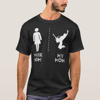 Din Mamma Min Mamma Rolig Gitarrist Musiker Mamma T Shirt