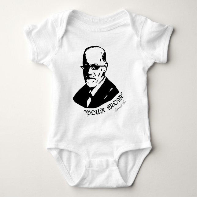 Din mamma - Sigmund Freud - avtal med det 2 T Shirt (Framsida)