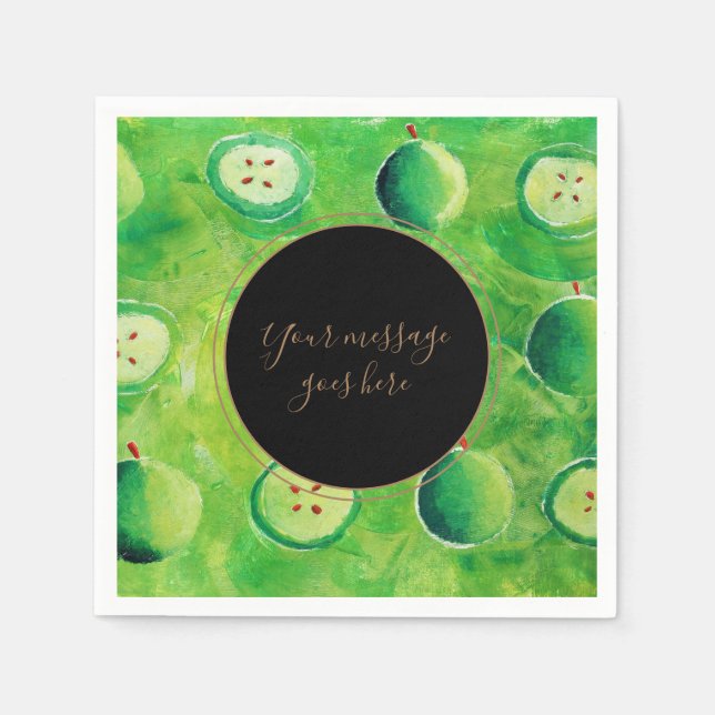 Din meddelandeappsorder pappersservett (Framsidan)