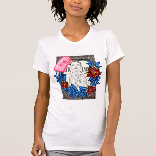 Din medicinska Lungs-illustration, Berry Popsicle T Shirt (Framsida)