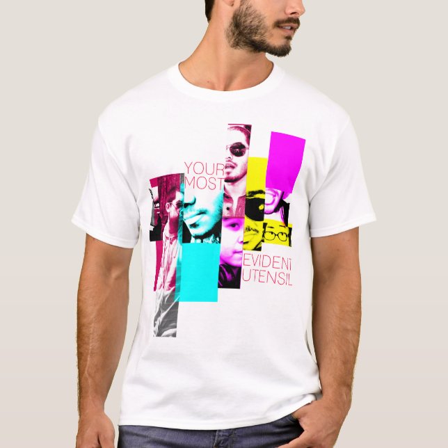 Din mest tydlig. tee shirt (Framsida)