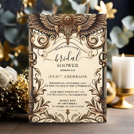 Din Möhippa för Papyrus Vintage Vellum Overlay Inbjudningar