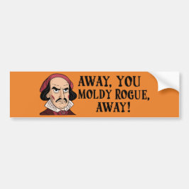 Din moldy Rogue: Lustigt klassiskt Bildekal
