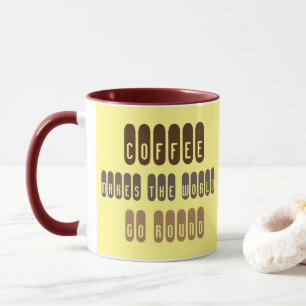 "Din morgon Hiss"-kombinationskkaffe Mugg