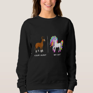 Din Moster Horse My Moster Unicorn T Shirt