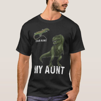 Din Moster My Moster Lizard & Dinosaur & Rex Tee f
