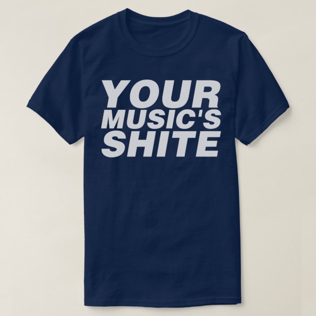 Din musikform t shirt (Design framsida)