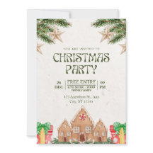 "Din närvaro hedrad: Förtjusning om julinvit