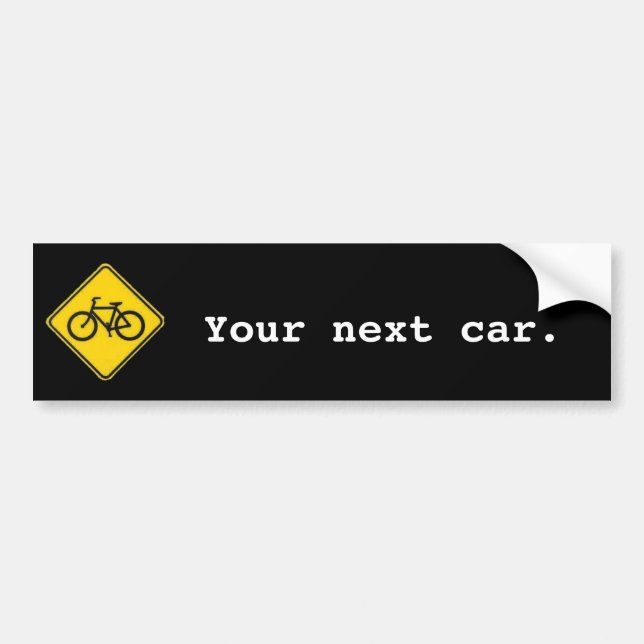 Din nästa bil bildekal (Framsidan)