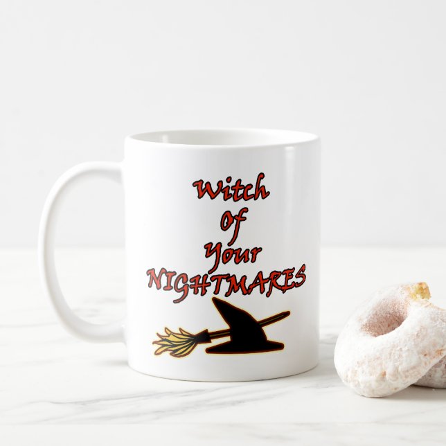 Din nattmarsch kaffemugg (Med munk)