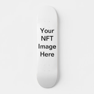 Din NFT-bild här Mini Skateboard Bräda 18,5 Cm