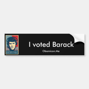 Din Obamicon.Me Bildekal