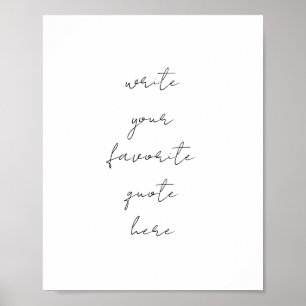Din offert poster