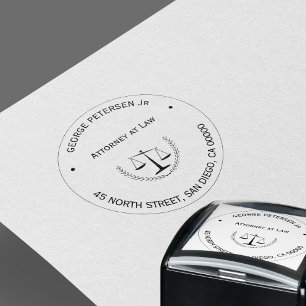 Din Office-logotyp   Rättskipning Självfärgande Stämpel