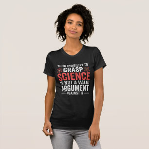 Din oförmåga att ta vetenskap t shirt