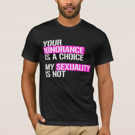 Din okunskap är ett val t shirt