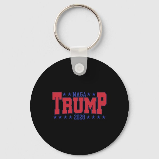 Din ordförande Trump Nyckelring (Framsida)