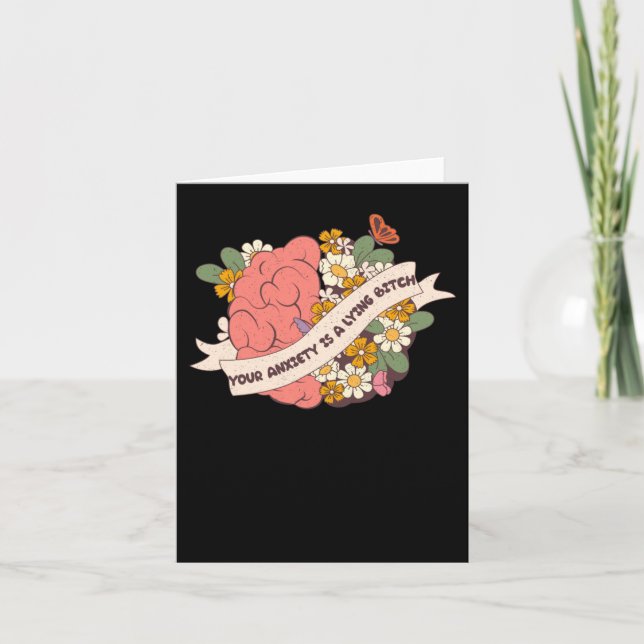 Din oro är en Ljugande symbol Kort (Framsida)