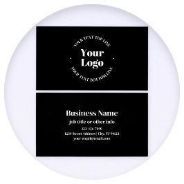 Din överförda Logotyp eller annan design Visitkort