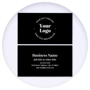 Din överförda Logotyp eller annan design Visitkort
